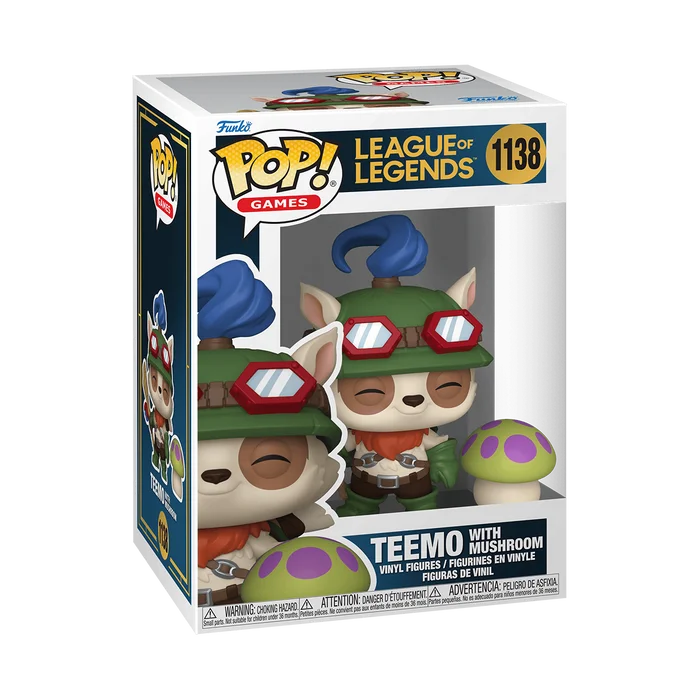 Teemo with Mushroom #1138 Funko Pop from League of Legends