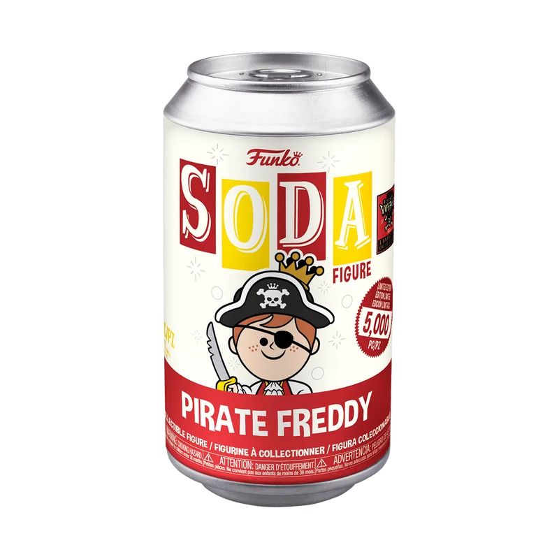Pirate Freddy Funko Pop from Freddy's Funtastic Voyage