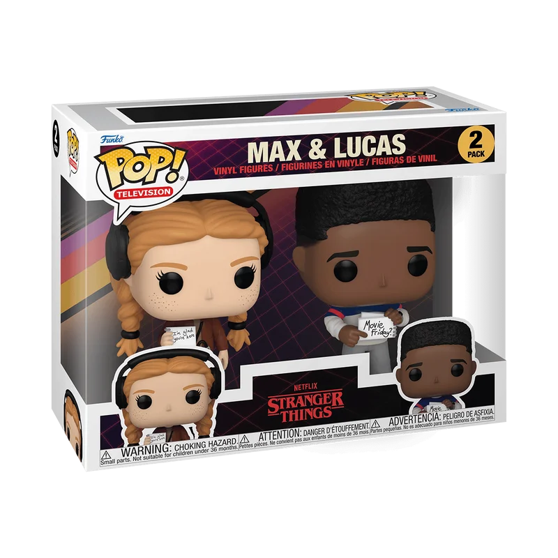 Max & Lucas #2 PACK Funko Pop from Stranger Things