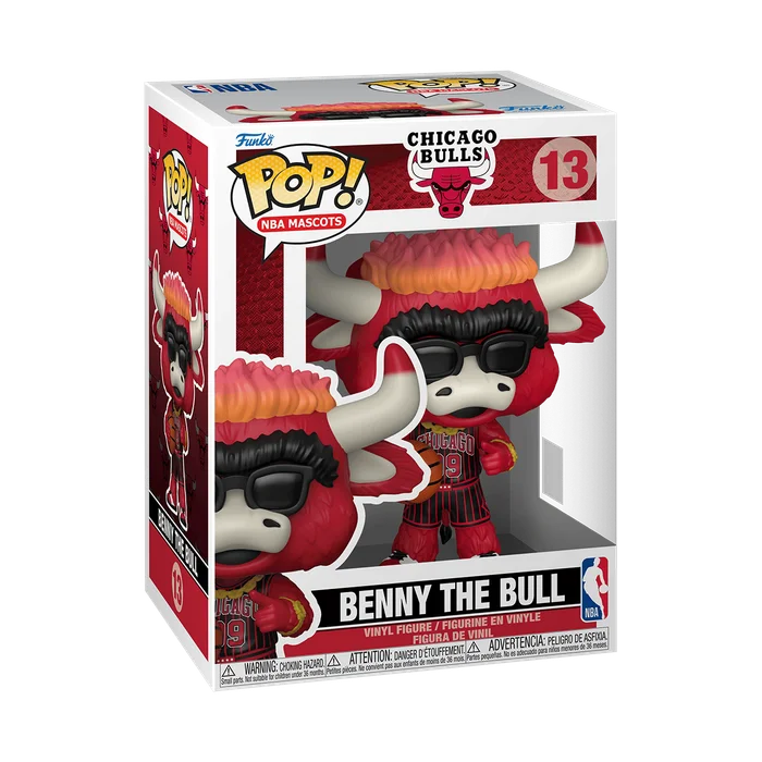 Benny the Bull #13 Funko Pop from Chicago Bulls