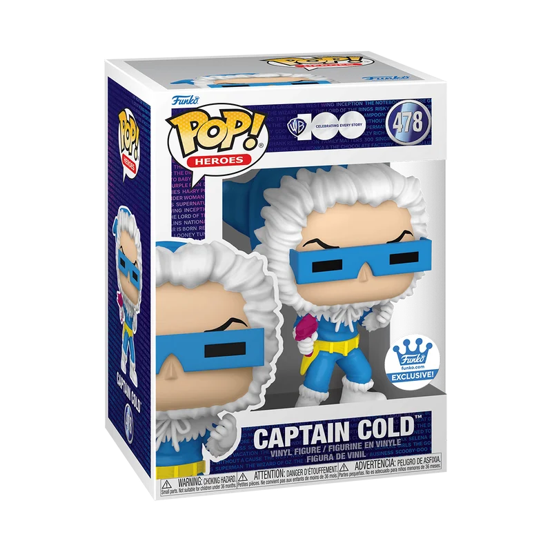 Captain Cold #478 Funko Pop from DC Comics