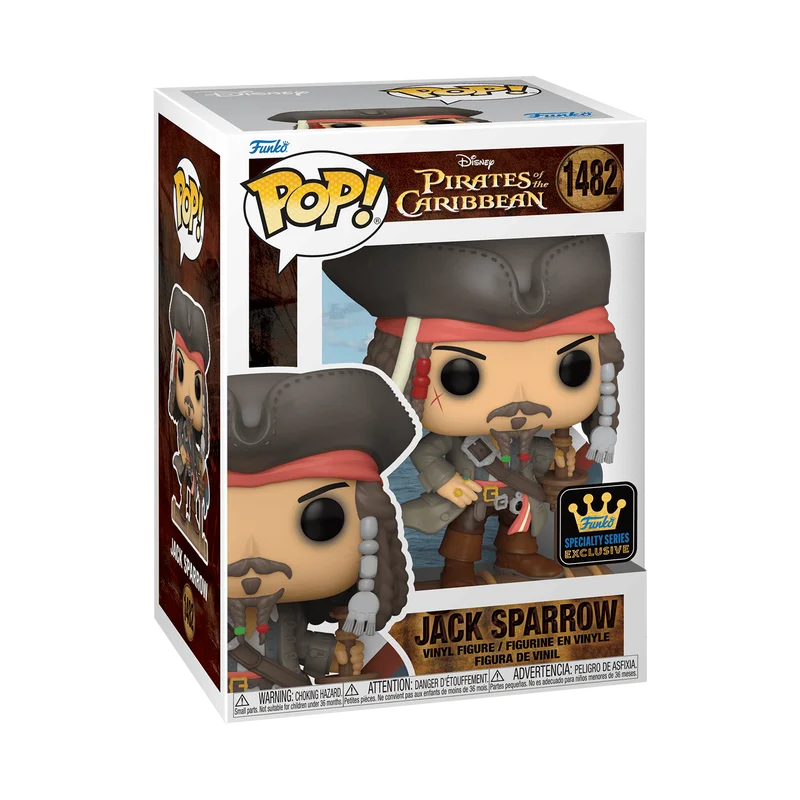 Jack Sparrow #1482 Funko Pop from Pirates of the Caribbean