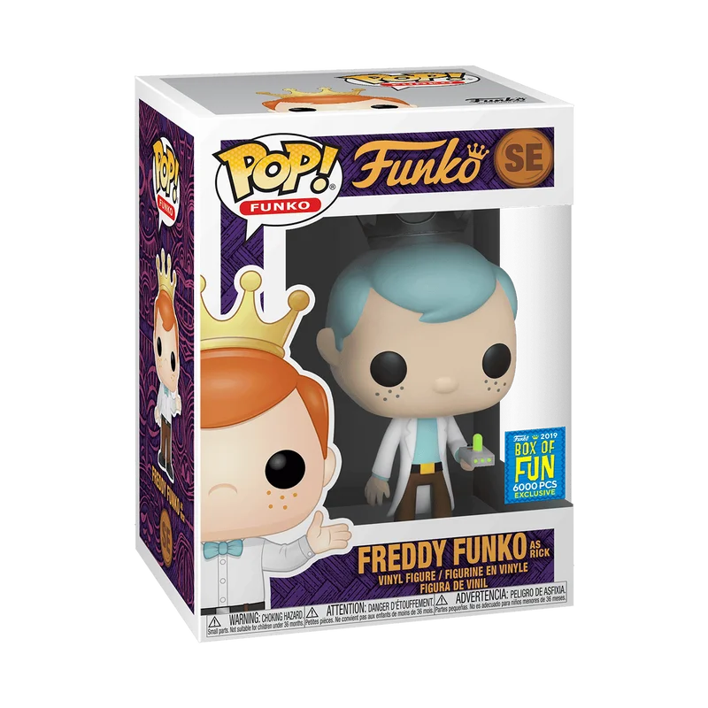 Freddy Funko as Rick #SE Funko Pop from Freddy Funko