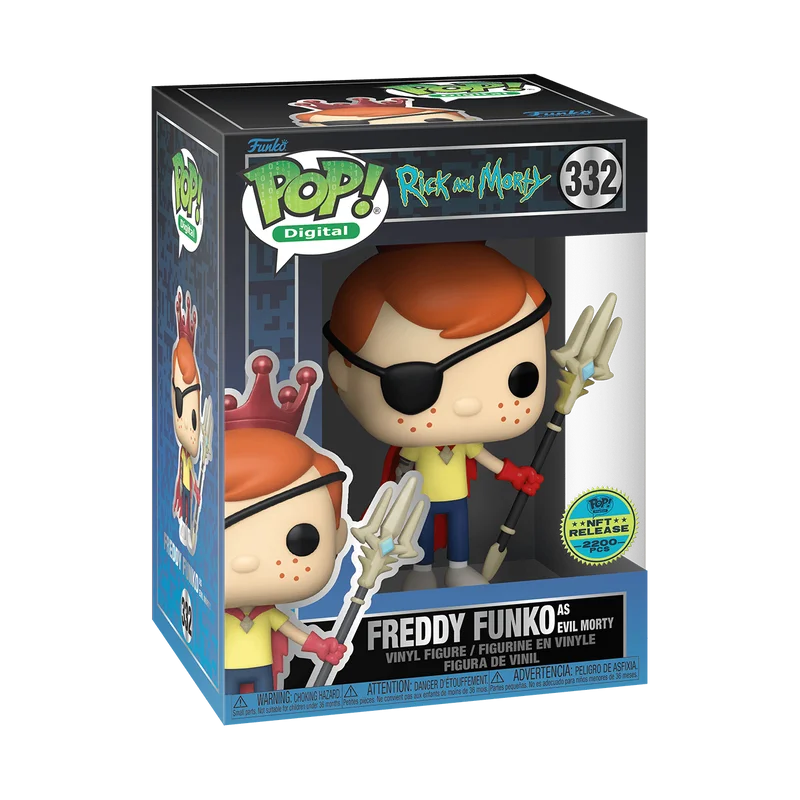 Freddy Funko as Evil Morty #332 Funko Pop from Rick and Morty
