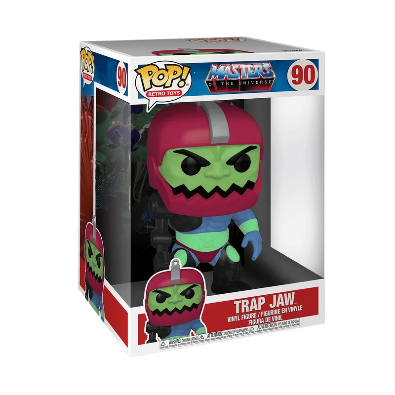 Trap Jaw #90 Funko Pop from Masters of the Universe