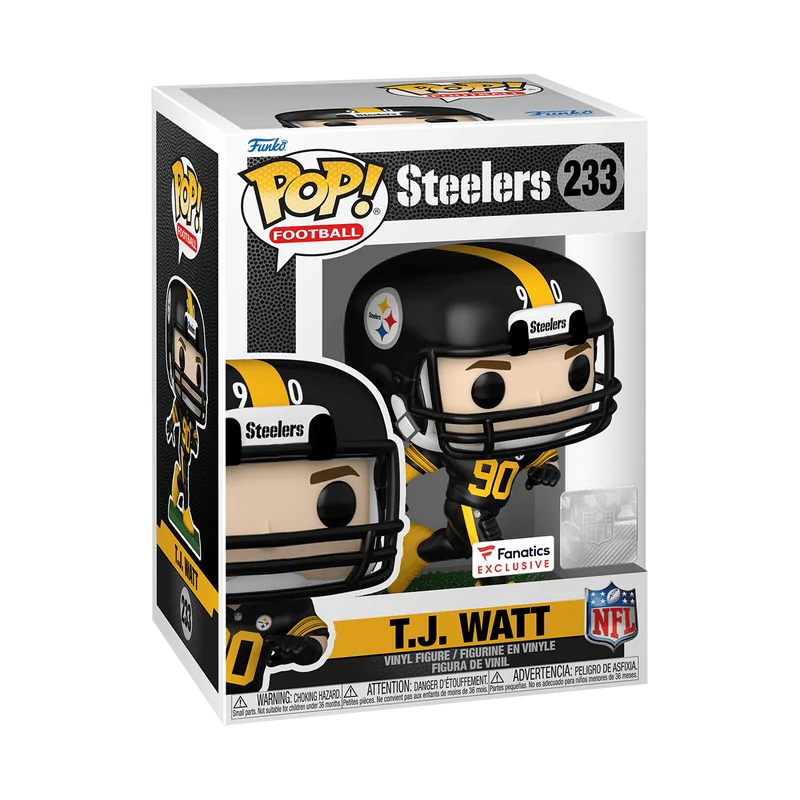 T.J. Watt #233 Funko Pop from Steelers