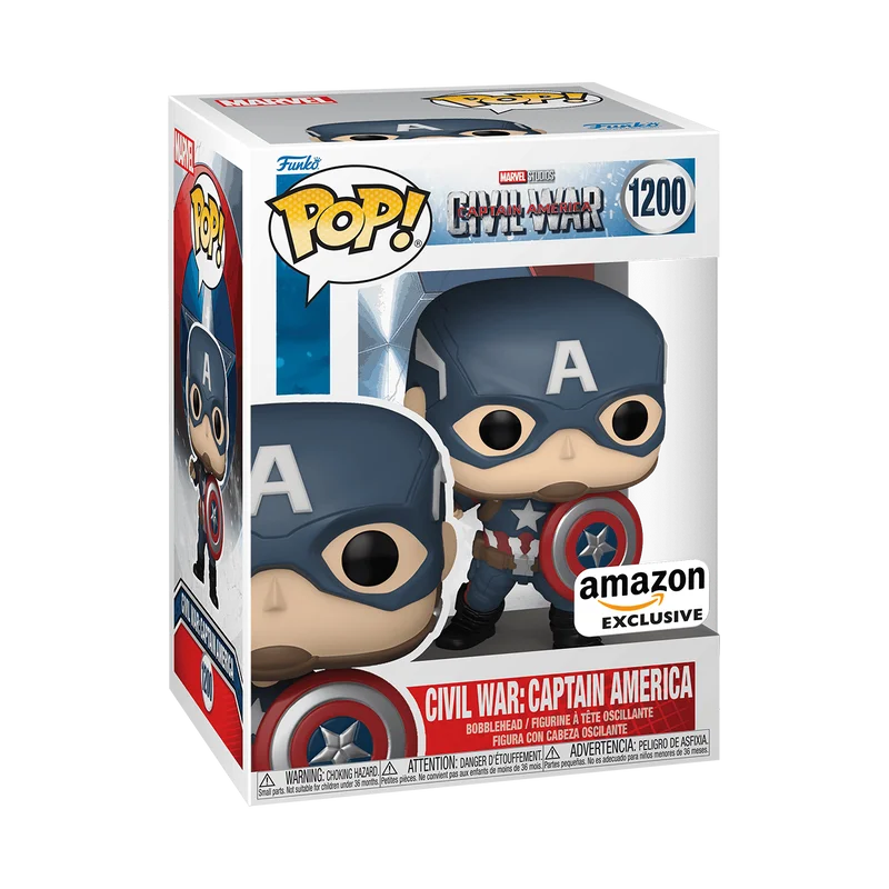 Civil War: Captain America #1200 Funko Pop from Civil War