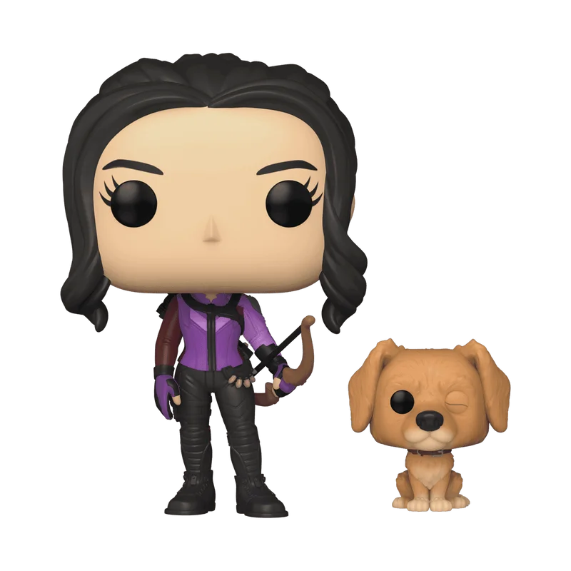 Kate Bishop with Lucky the Pizza Dog #1212 Funko Pop from Marvel