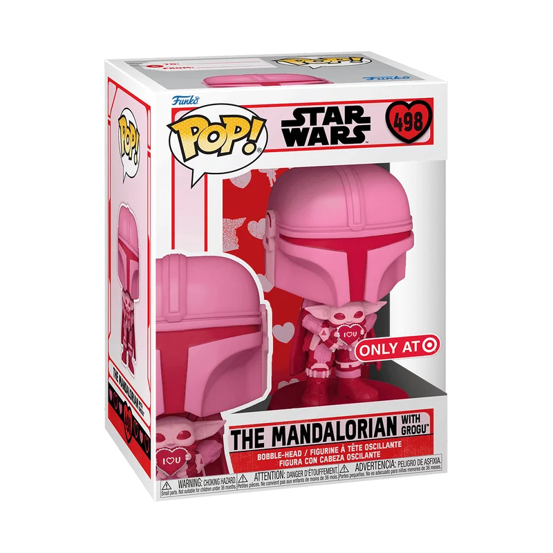 The Mandalorian with Grogu #498 Funko Pop from Star Wars