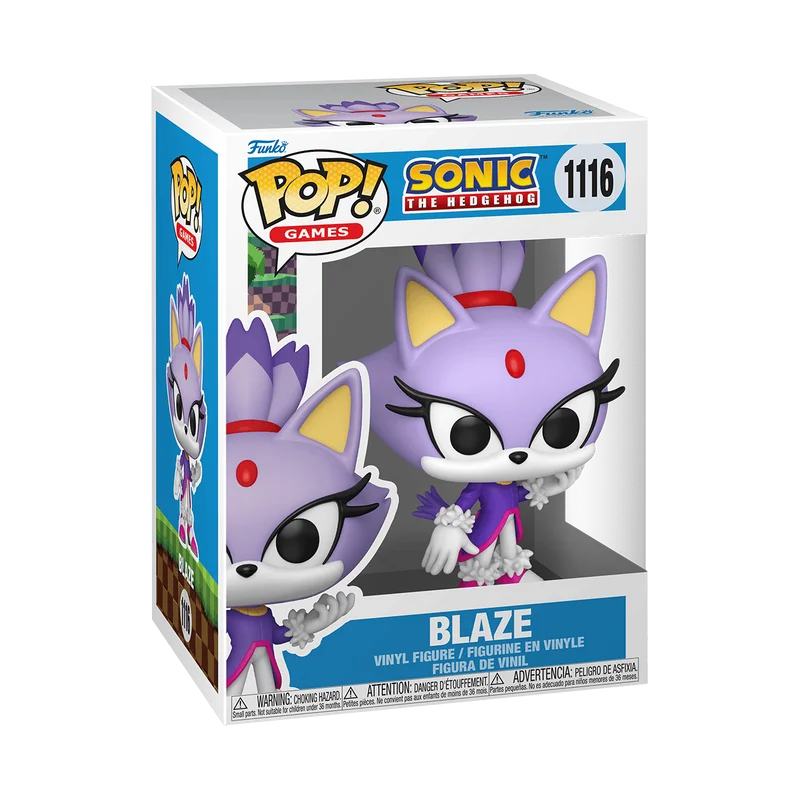 Blaze #1116 Funko Pop from Sonic The Hedgehog