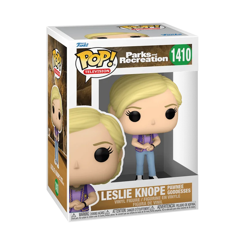 Leslie Knope Pawnee Goddesses #1410 Funko Pop from Parks and Recreation