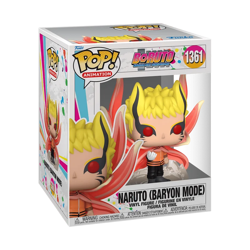 Naruto Baryon Mode #1361 Funko Pop from Boruto: Naruto Next Generations