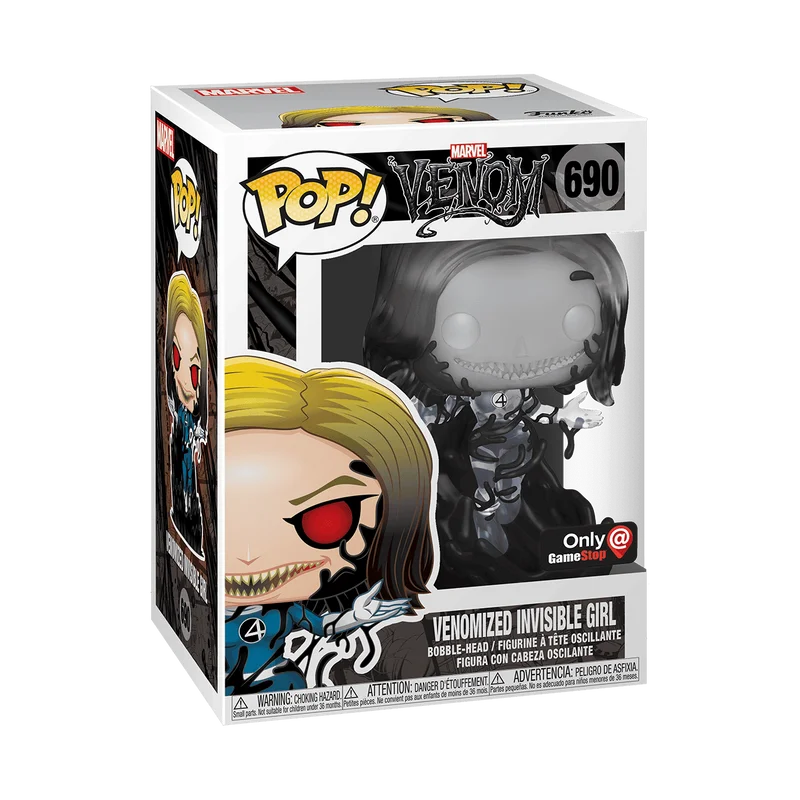 Venomized Invisible Girl #690 Funko Pop from Marvel