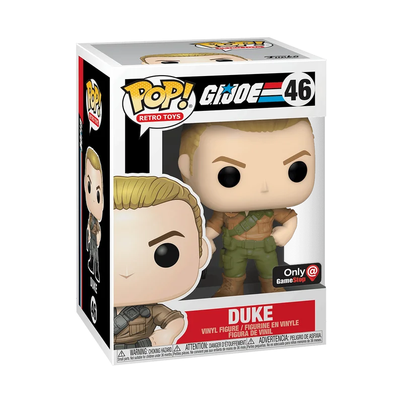 Duke #46 Funko Pop from G.I. Joe