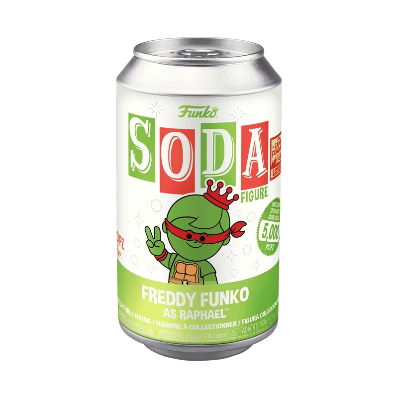 Freddy Funko as Raphael Funko Pop from Funko