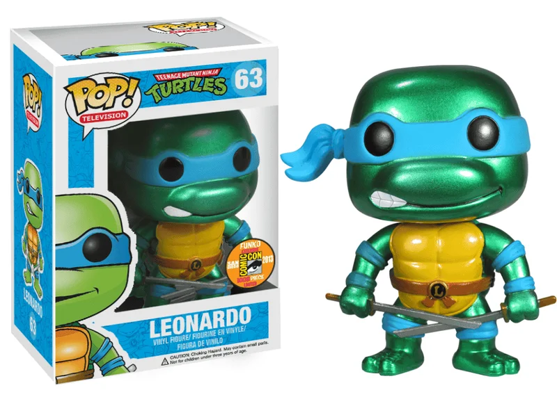 Leonardo #63 Funko Pop from Teenage Mutant Ninja Turtles