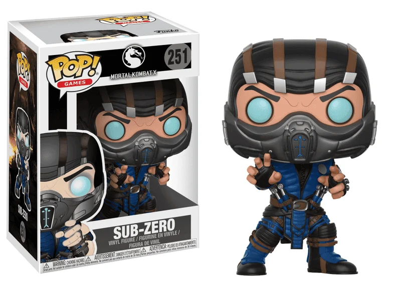 Sub-Zero #251 Funko Pop from Mortal Kombat
