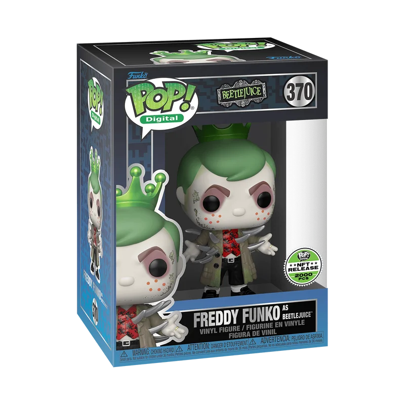 Freddy Funko as Beetlejuice #370 Funko Pop from Freddy Funko