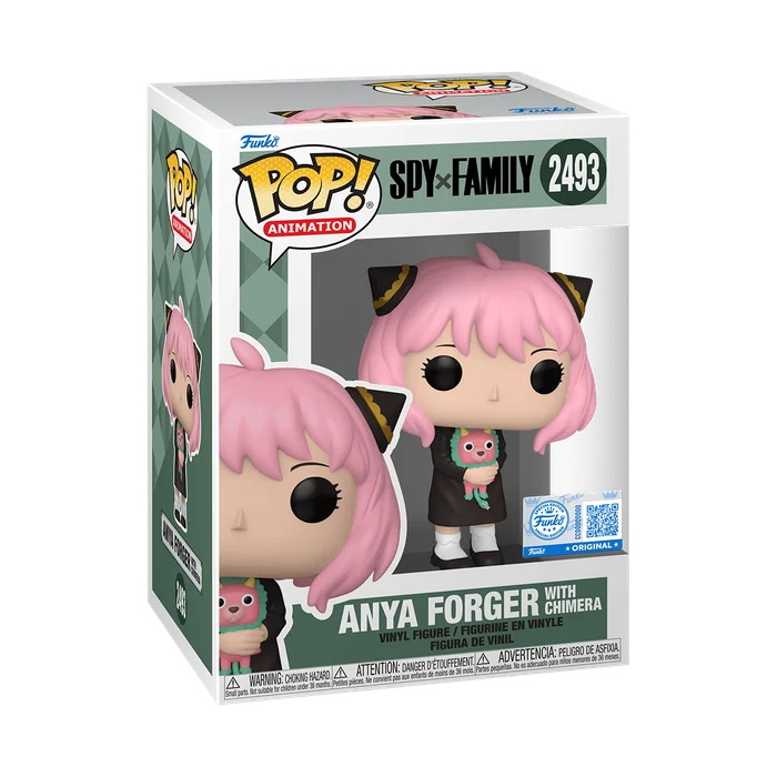 Anya Forger with Chimera #2493 Funko Pop from Spy × Family