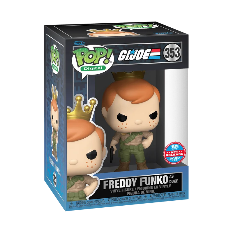 Freddy Funko as Duke #353 Funko Pop from G.I Joe