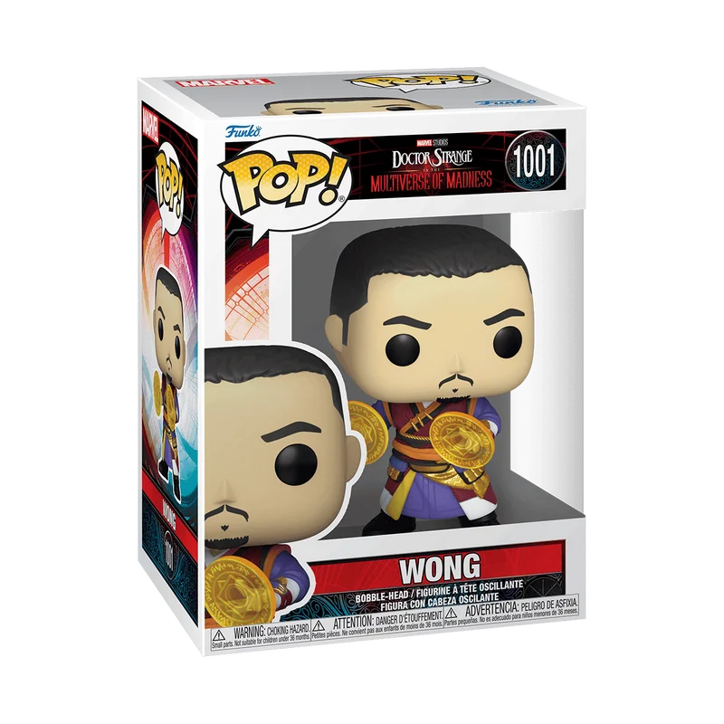 Wong #1001 Funko Pop from Doctor Strange in the Multiverse of Madness