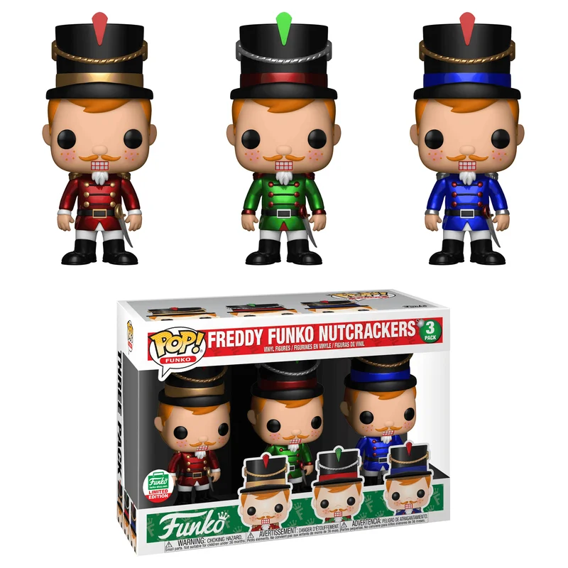 Freddy Funko Nutcrackers #3 PACK Funko Pop from Funko