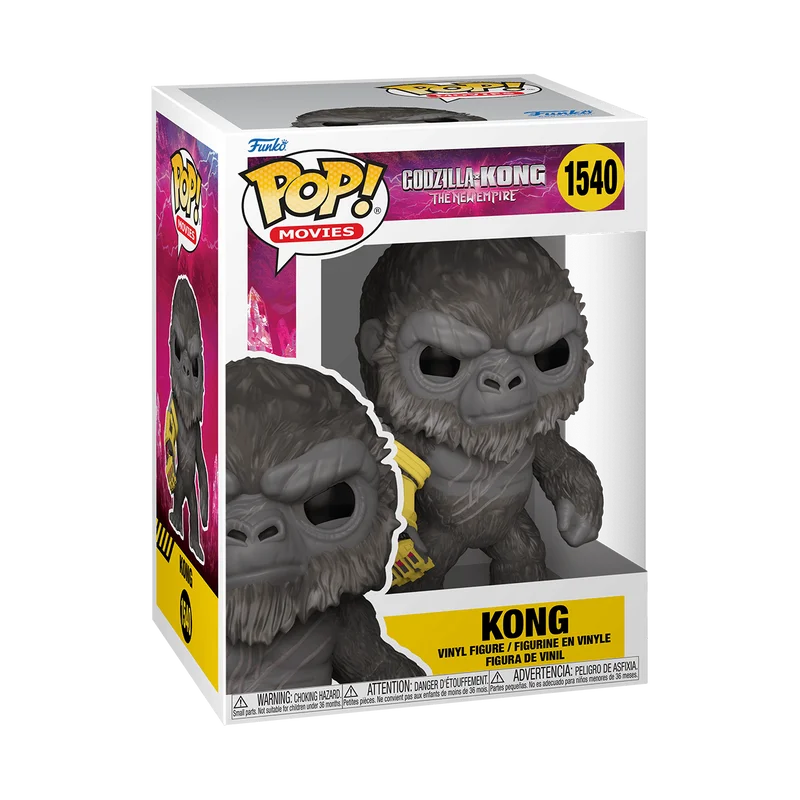 Kong #1540 Funko Pop from Godzilla vs Kong The New Empire