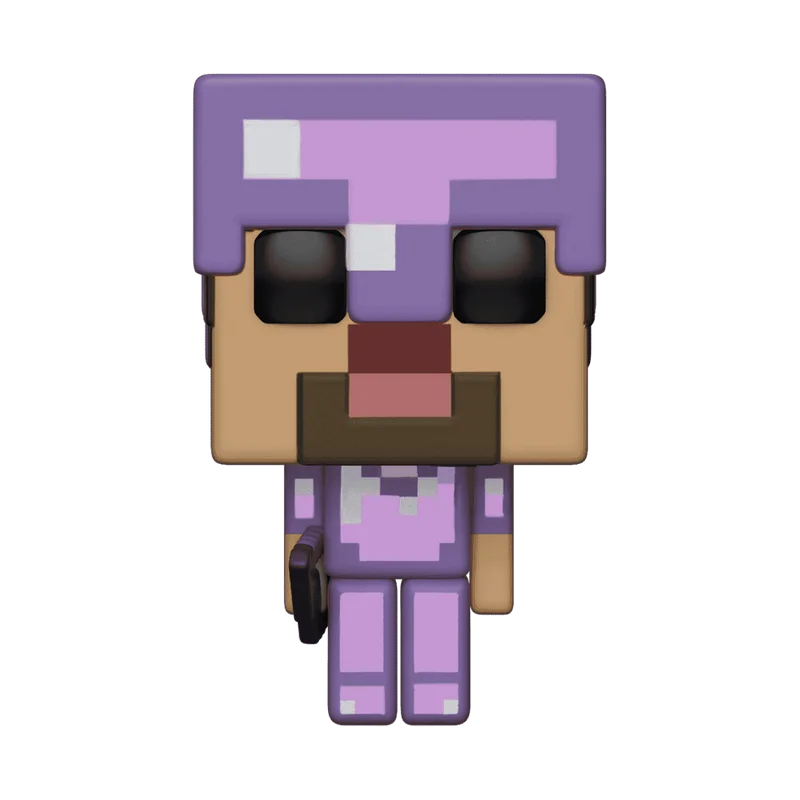 Steve in Enchanted Armor #324 Funko Pop from Minecraft
