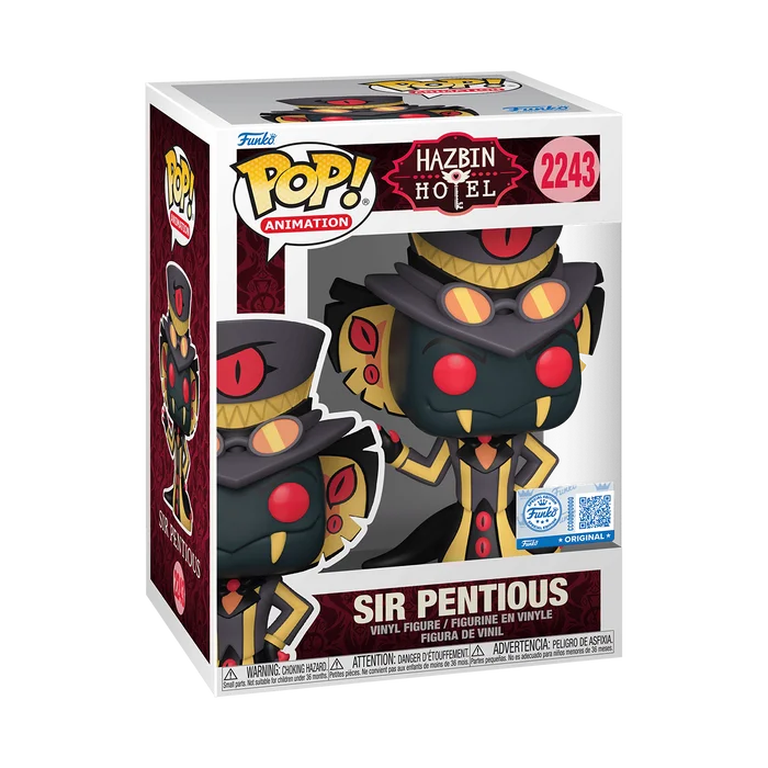 Sir Pentious #2243 Funko Pop from Hazbin Hotel