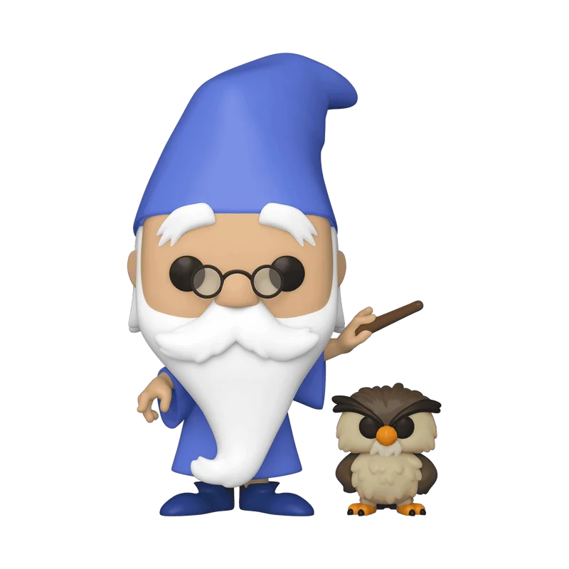 Merlin with Archimedes #1100 Funko Pop from Disney