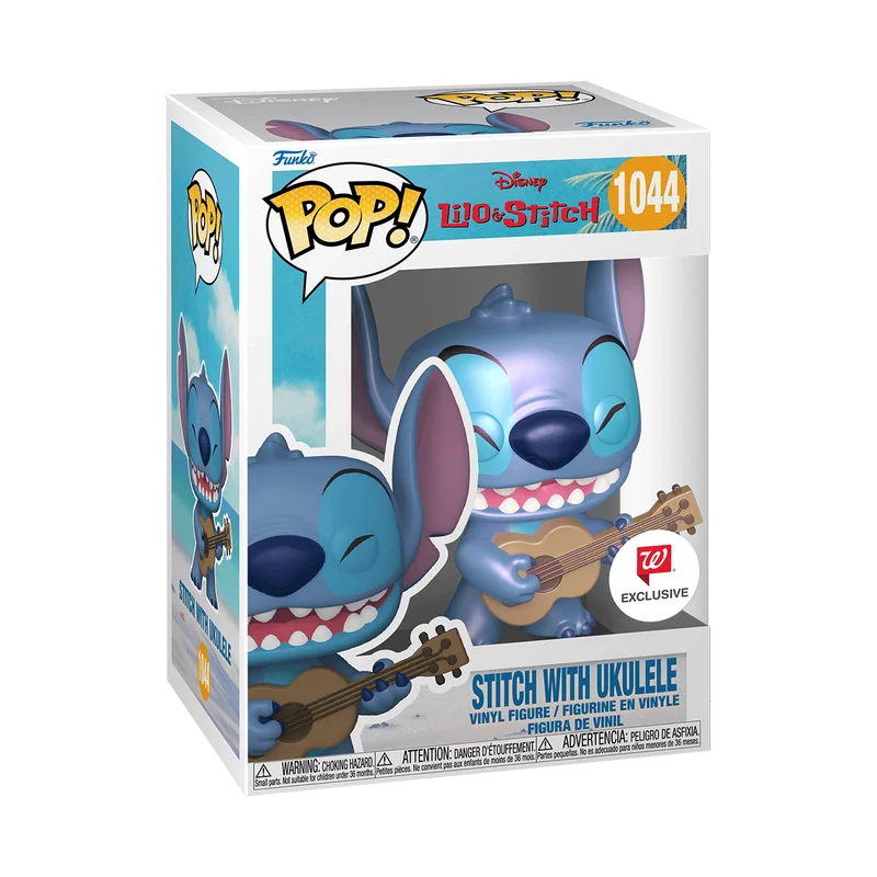 Stitch with Ukulele #1044 Funko Pop from Lilo & Stitch