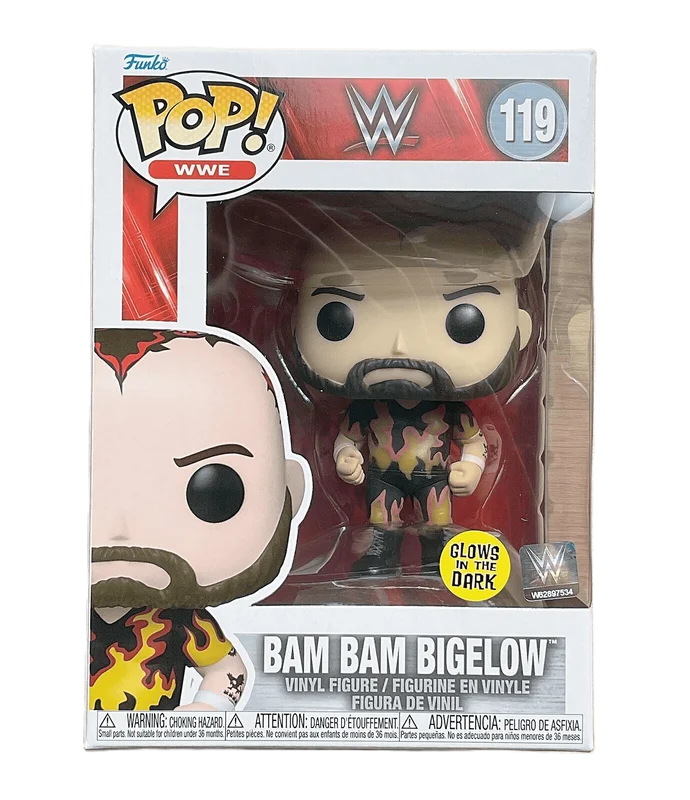 Bam Bam Bigelow #119 Funko Pop from WWE