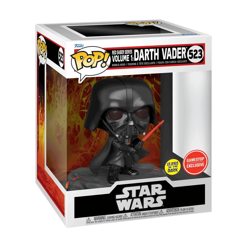 Red Saber Series Volume 1: Darth Vader #523 Funko Pop from Star Wars