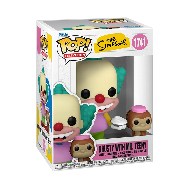 Krusty with Mr. Teeny #1741 Funko Pop from The Simpsons