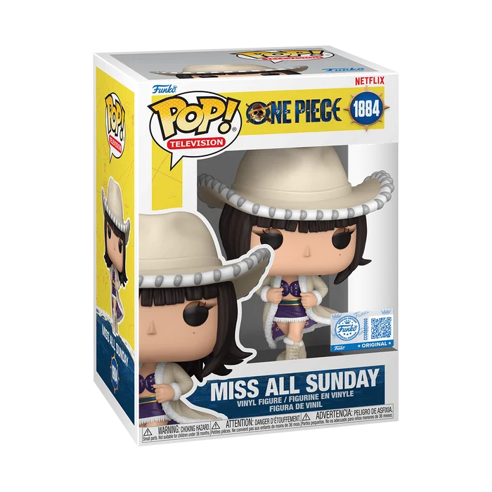 Miss All Sunday #1884 Funko Pop from One Piece