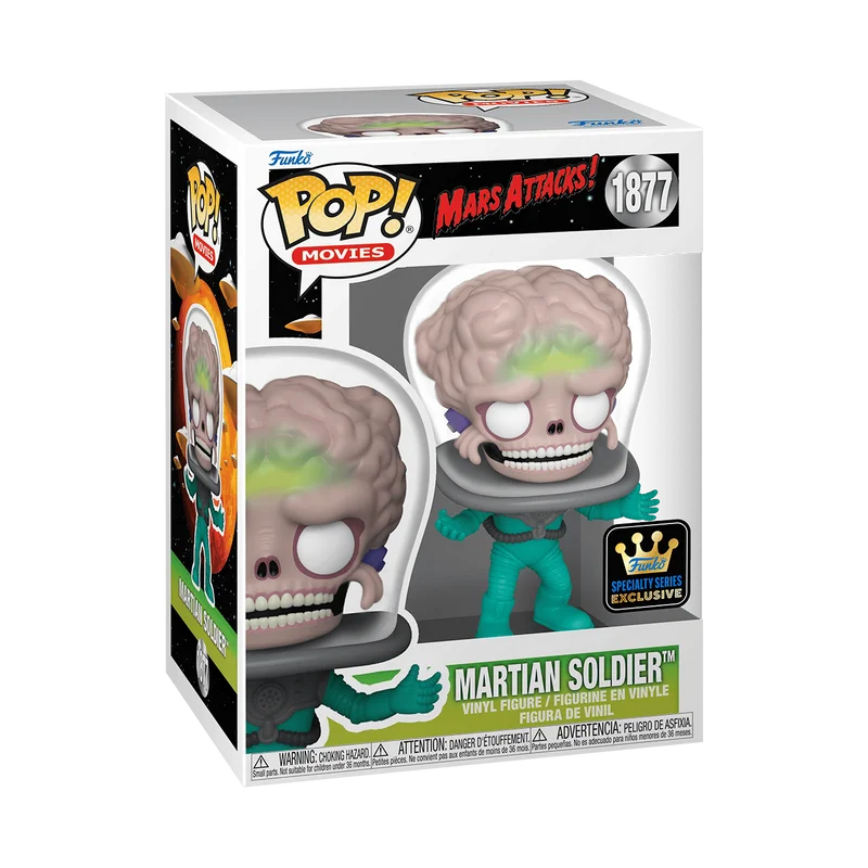 Martian Soldier #1877 Funko Pop from Mars Attacks