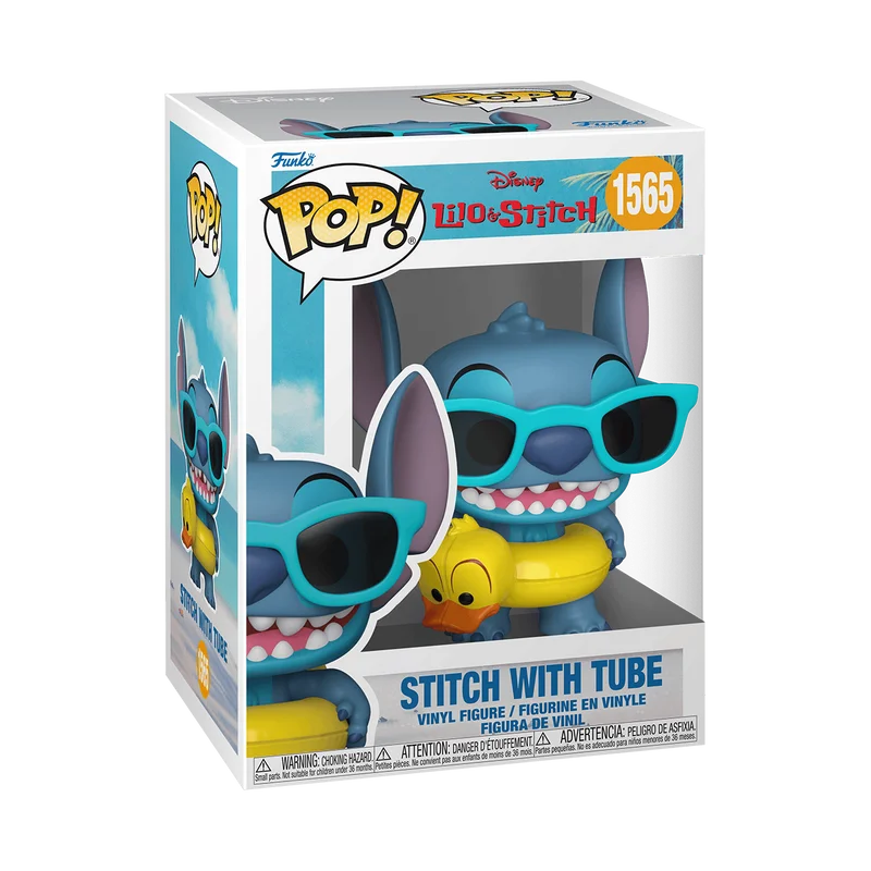 Stitch with Tube #1565 Funko Pop from Lilo & Stitch