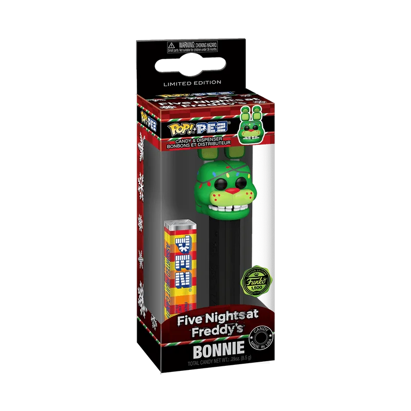 Holiday Bonnie Funko Pop from Five Nights at Freddy's