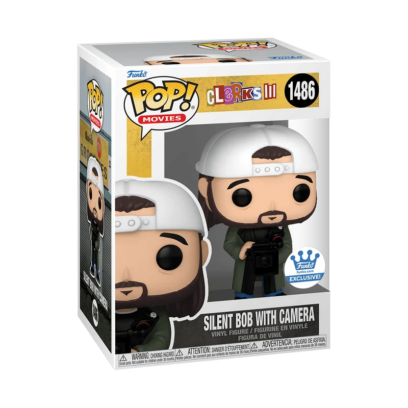 Silent Bob with Camera #1486 Funko Pop from Clerks