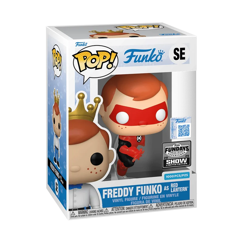 Freddy Funko as Red Lantern #SE Funko Pop from Funko