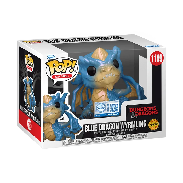 Blue Dragon Wyrmling #1199 Funko Pop from Dungeons & Dragons