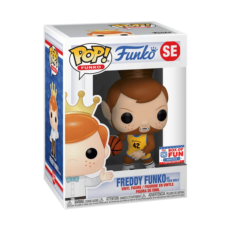 Freddy Funko as Teen Wolf #SE Funko Pop from Funko