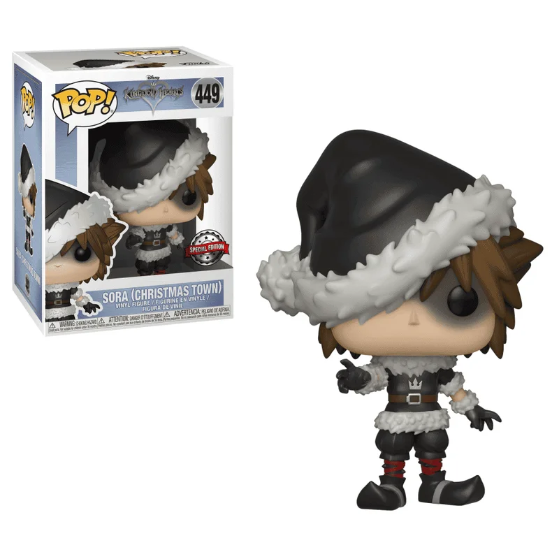 Sora (Christmas Town) #449 Funko Pop from Kingdom Hearts