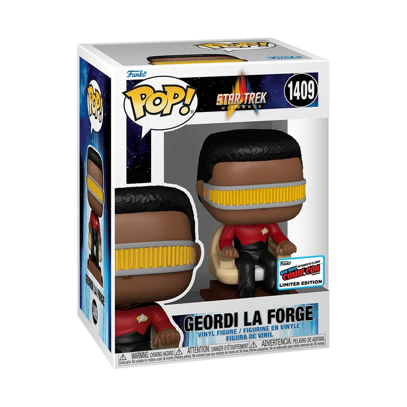 Geordi La Forge #1409 Funko Pop from Star Trek Universe