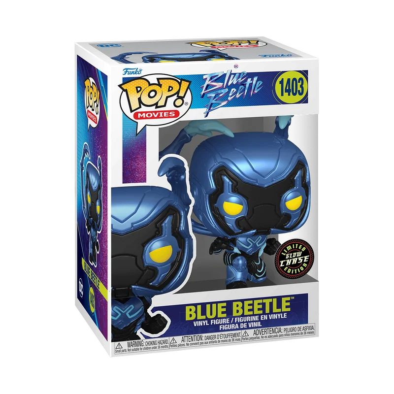 Blue Beetle #1403 Funko Pop from Bleu Beetle