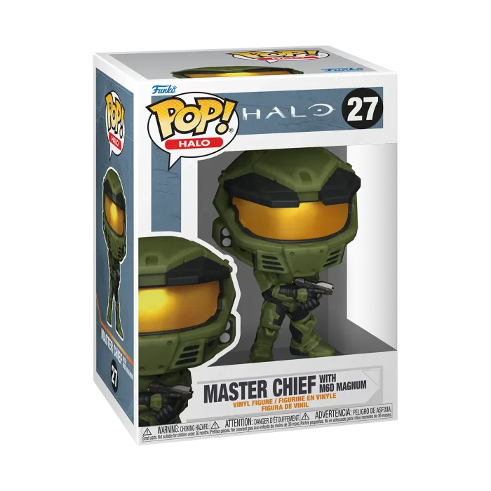 Master Chief with M6D Magnum #27 Funko Pop from Halo