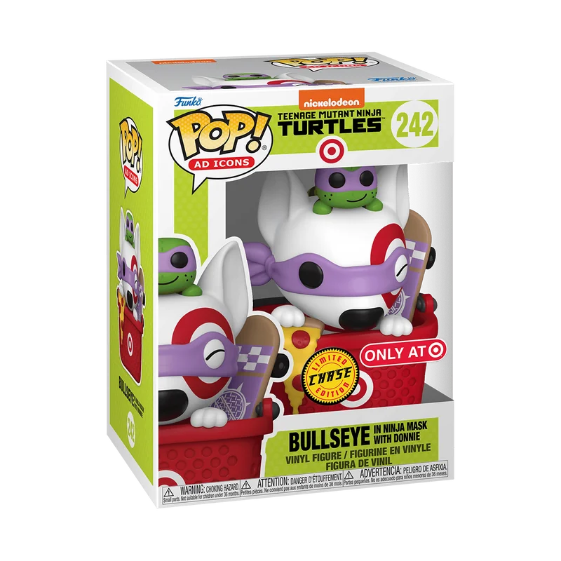 Bullseye in Ninja Mask with Donnie #242 Funko Pop from Teenage Mutant Ninja Turtles