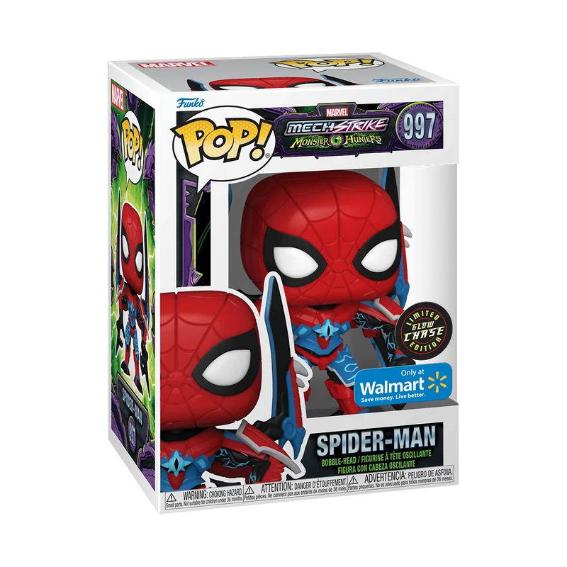 Spider-Man #997 Funko Pop from Mech Strike Monster Hunters