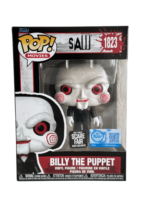 Billy the Puppet #1823 Funko Pop from Saw