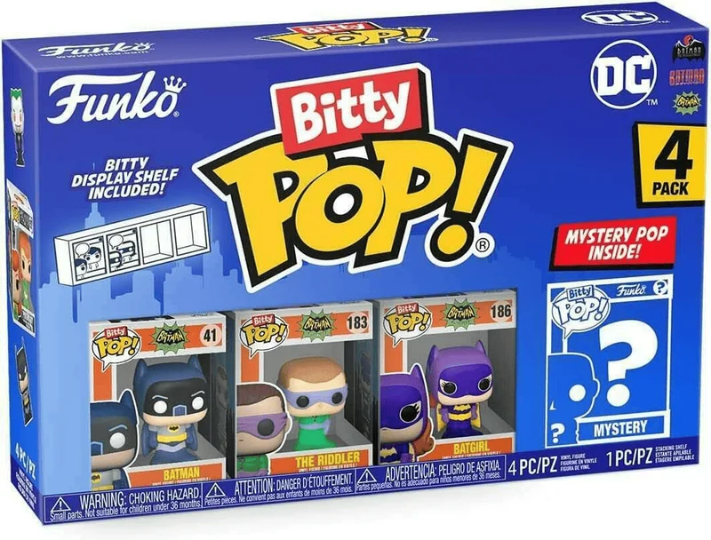 DC Comics #4 PACK Funko Pop from DC